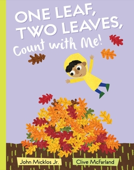 Hardcover One Leaf, Two Leaves, Count with Me! Book