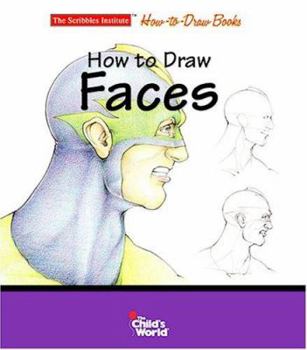 Library Binding How to Draw Faces Book