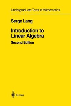 Paperback Introduction to Linear Algebra Book