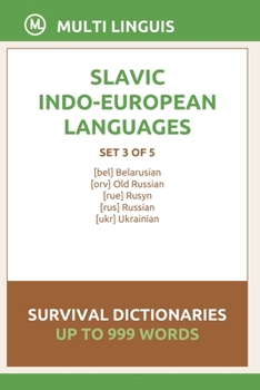 Paperback Slavic Languages (Survival Dictionaries, Set 3 of 5) Book