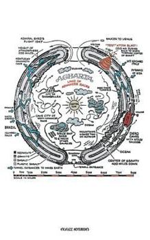 Paperback Hollow Earth Map: Notebook / Journal Book