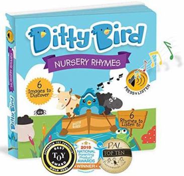 Paperback Ditty Bird Musical Books for Toddlers | Fun Children's Nursery Rhyme Book | Old Macdonald’s Farm Book with Sound | Interactive Toddler Books for 1 Year Old to 3 Year Olds | Sturdy Baby Sound Books Book