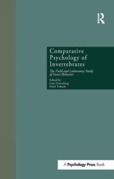 Paperback Comparative Psychology of Invertebrates: The Field and Laboratory Study of Insect Behavior Book