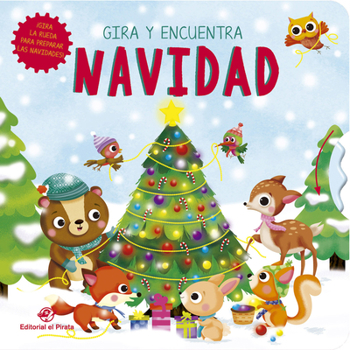 Board book Gira Y Encuentra - Navidad [Spanish] Book