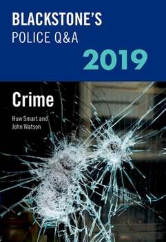 Paperback Blackstone's Police Q&A 2019 Volume 1: Crime Book