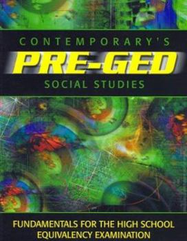 Paperback Pre-GED Satellite Book: Social Studies Book