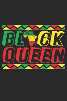 Black Queen: Lined Journal | Black History Month Gift | Notebook, 100 Pages, 6x9" | Perfect Gift For African Americans