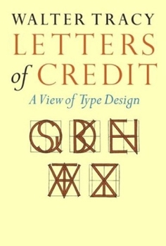 Hardcover Letters of Credit: A View of Type Design Book