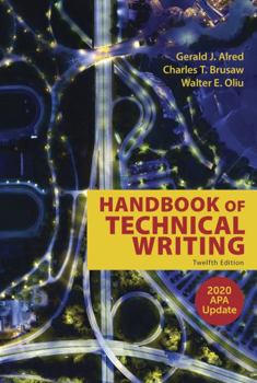 Spiral-bound The Handbook of Technical Writing with 2020 APA Update Book