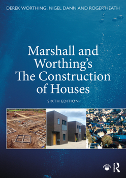 Paperback Marshall and Worthing's the Construction of Houses Book