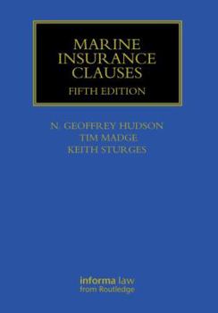 Hardcover Marine Insurance Clauses Book