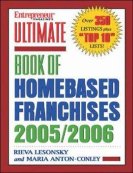 Paperback Ultimate Book of Home Based Franchises Book