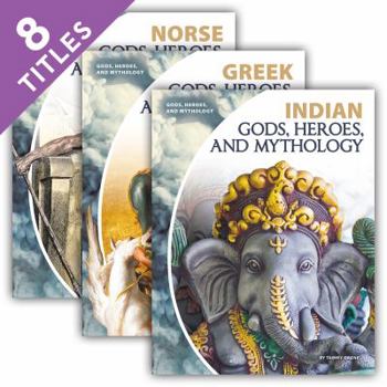 Library Binding Gods, Heroes, and Mythology (Set) Book