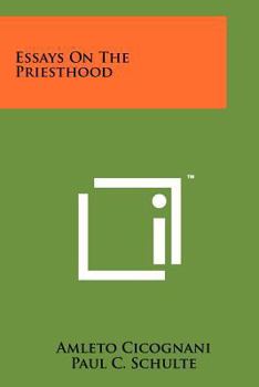 Paperback Essays on the Priesthood Book