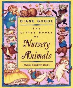 Hardcover The Little Books of Nursery Animals: Mother Goose Nursery Rhymes Book