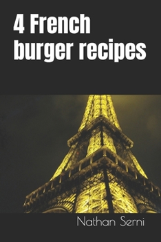 Paperback 4 French burger recipes Book
