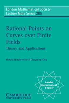 Paperback Rational Points on Curves Over Finite Fields: Theory and Applications Book