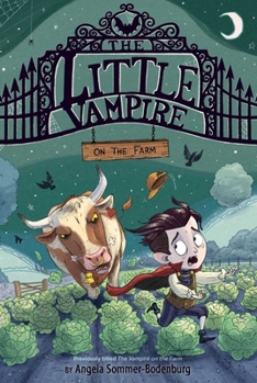 Paperback The Little Vampire on the Farm Book