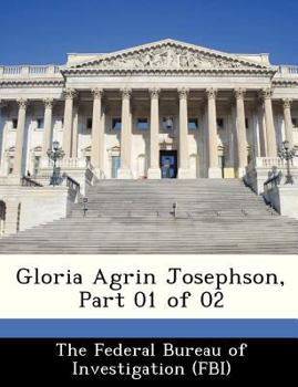 Paperback Gloria Agrin Josephson, Part 01 of 02 Book