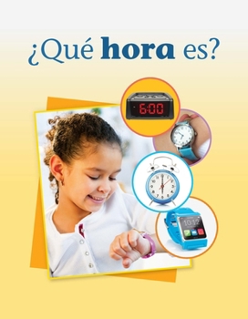 Paperback ¿Qué Hora Es? [Spanish] Book