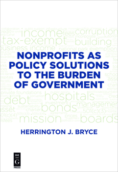 Paperback Nonprofits as Policy Solutions to the Burden of Government Book