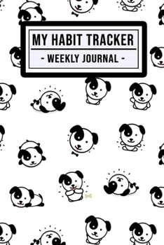 My Habit Tracker Journal: Puppy Habit Tracker / Journal  | 52 Weeks | Undated (6x9)