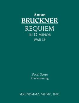 Paperback Requiem in D minor, WAB 39: Vocal score [Latin] Book