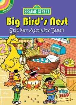 Paperback Sesame Street Classic Big Bird's Nest Sticker Activity Book
