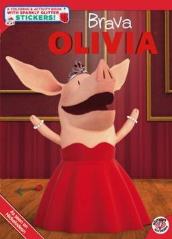 Paperback Brava Olivia [With Sparkly Glitter Stickers] Book