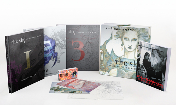 Hardcover The Sky: The Art of Final Fantasy Boxed Set (Second Edition) Book