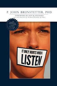 Paperback It Only Hurts When I Listen [Large Print] Book