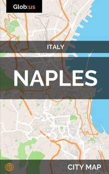 Paperback Naples, Italy - City Map Book