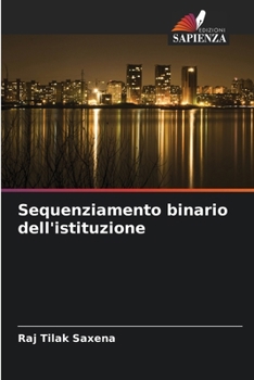 Paperback Sequenziamento binario dell'istituzione [Italian] Book