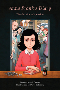 Hardcover Anne Frank's Diary: The Graphic Adaptation Book