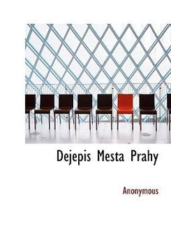 Hardcover Dejepis Mesta Prahy [Czech] Book
