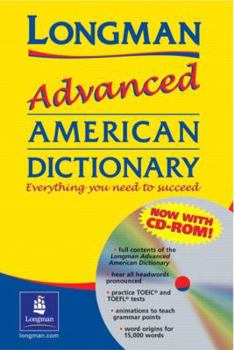 Paperback Longman Advanced American Dictionary, Paper Book