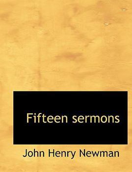Paperback Fifteen Sermons Book