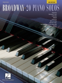 Paperback Broadway - 20 Piano Solos: 3rd Edition Book