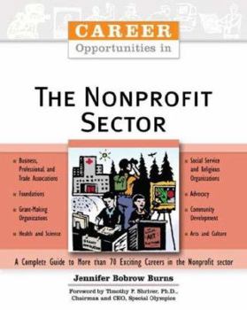 Paperback Career Opportunities in the Nonprofit Sector Book