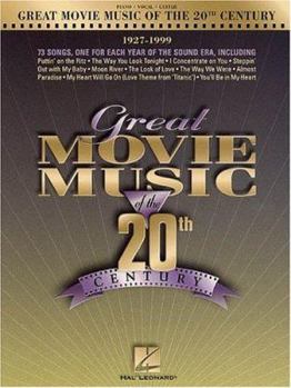 Paperback Great Movie Music of the 20th Century Book