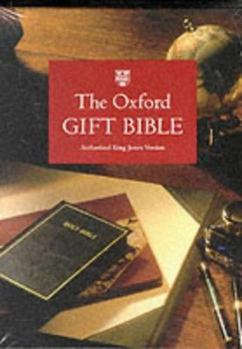 Hardcover The Oxford Gift Bible Book