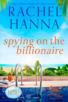 Paperback Spying On The Billionaire [Large Print] Book
