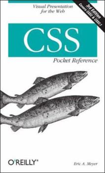 Paperback CSS Pocket Reference: Visual Presentation for the Web Book