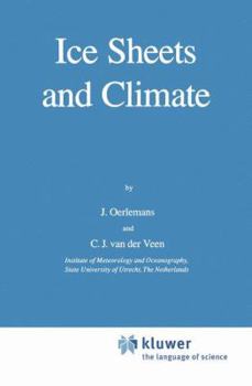 Hardcover Ice Sheets and Climate Book