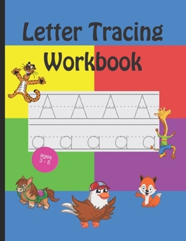 Paperback Letter Tracing Workbook: Handwriting Practice Book Preschool Kindergarten Kids Age 3-5 Book