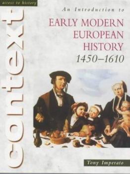 Paperback An Introduction to Early Modern European History, 1450-1610 Book