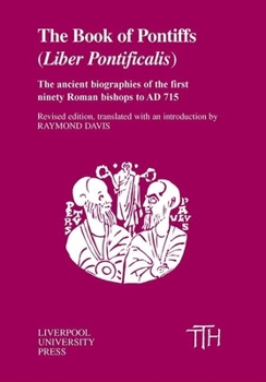 Paperback The Book of Pontiffs: Liber Pontificalis Book
