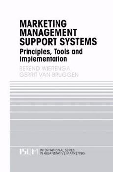 Paperback Marketing Management Support Systems: Principles, Tools, and Implementation Book