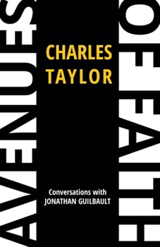 Hardcover Avenues of Faith: Conversations with Jonathan Guilbault Book