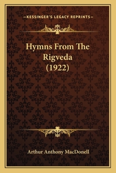 Paperback Hymns From The Rigveda (1922) Book